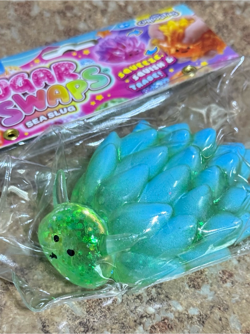 Orb Sugar Swaps Sea Slug Kids Toy - Blue